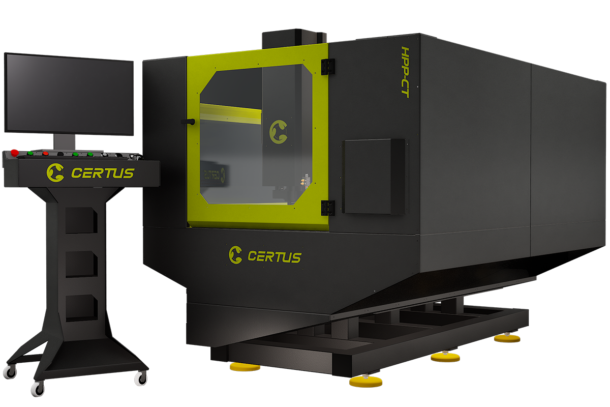 Zaawansowany wieloosiowy ploter przemysłowy w zabudowie CERTUS HPP-CT
